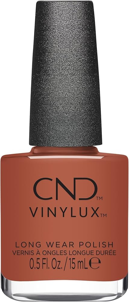 CND Vinylux Longwear Brown Nail Polish, Gel-like Shine & Chip Resistant Color, 0.5 Fl Oz | Amazon (US)