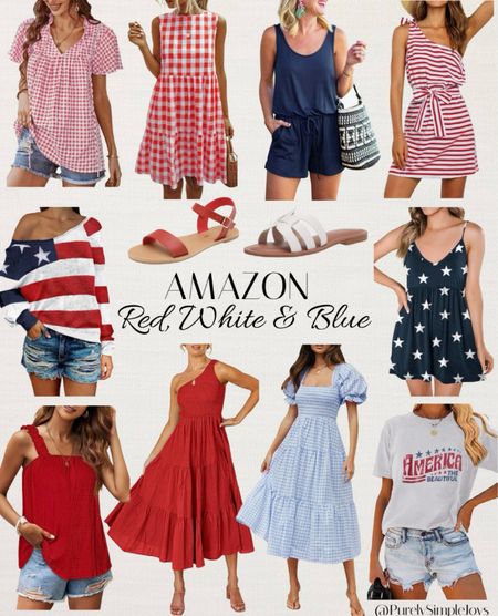 Amazon red white and blue 
Amazon patriotic outfits 
Memorial Day outfits 
July 4th outfit ideas 
Labor Day outfit 
4th of July outfit ideas 


#LTKfindsunder50 #LTKSeasonal #LTKsalealert