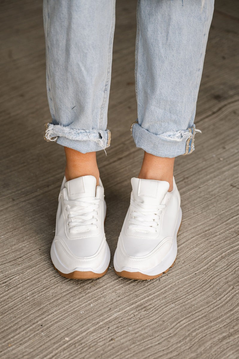 Zia Sneakers - White | Mindy Mae's Market