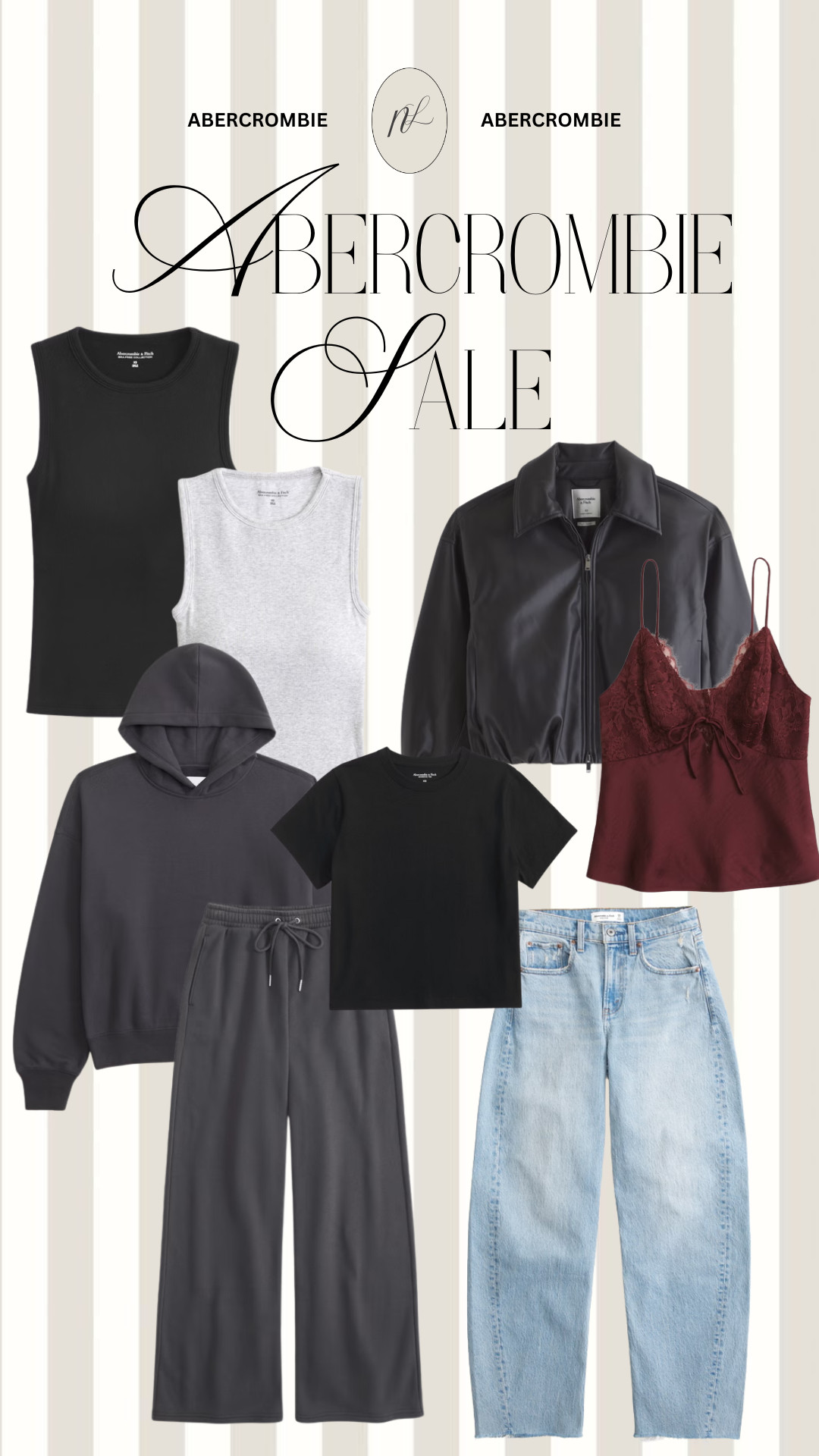 Last day Abercormbie sale on everything!  

 

#LTKootd #LTKU #LTKSaleAlert