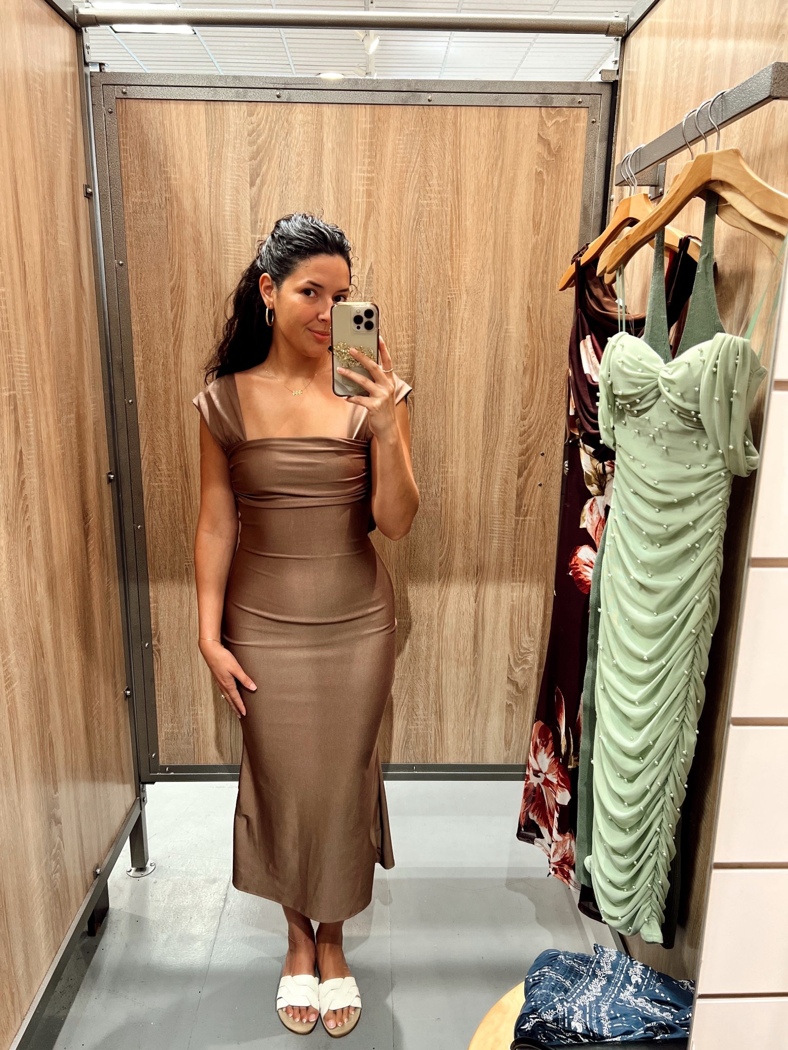 Fall wedding ready! This brown dress from windsorstore is the perfect guest look—classy, flattering & on-trend for the season. 🍂 Tap to shop & get your outfit locked in before the next “I do!” 

#LTKPetite #LTKWedding #LTKSeasonal