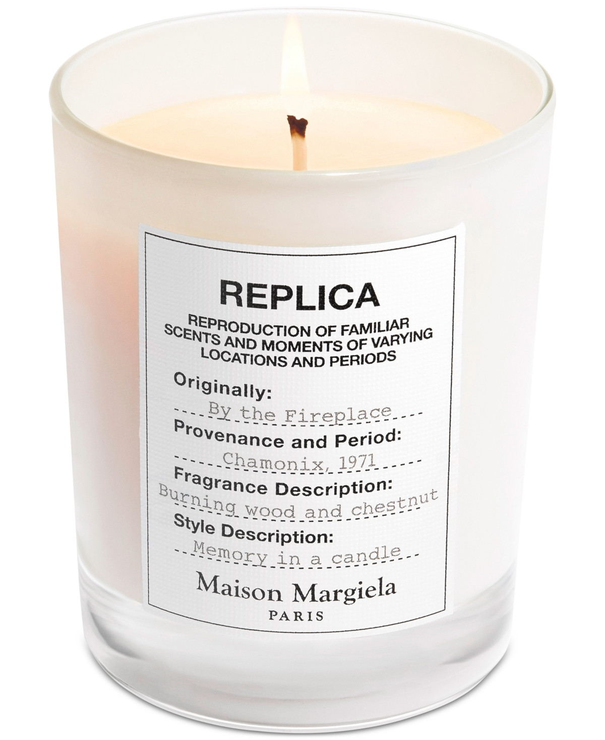 Maison Margiela Replica By The Fireplace Scented Candle, 5.82 oz. | Macy's