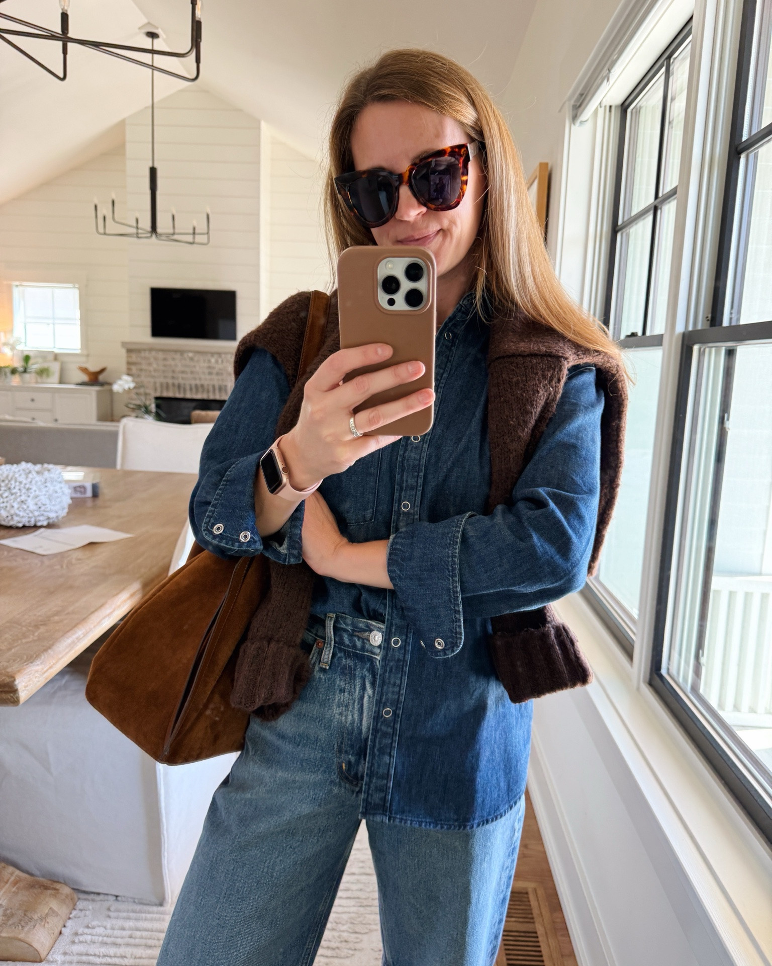 Top size XS
Sweater size XS
Jeans size 24

#LTKdayinmylife #LTKgrwm #LTKootd