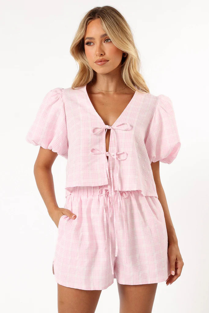 Hanna Short Set - Pink | Petal & Pup (US)