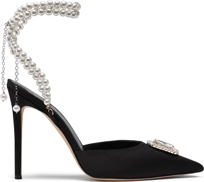 Zena Ziora The Dame 100 Pearl Stiletto Heel | Nordstrom | Nordstrom