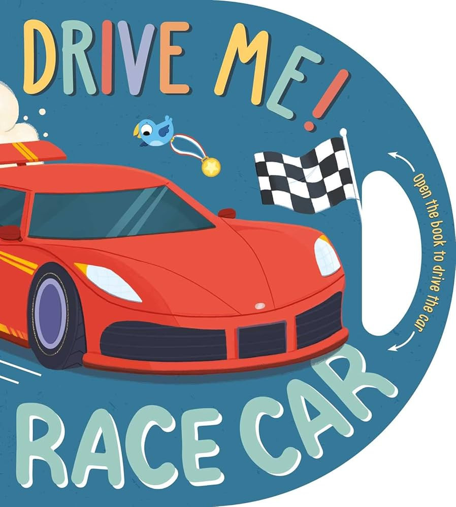 Drive Me! Race Car: Interactive Driving Book | Amazon (US)
