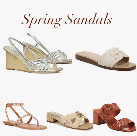 Sandals for spring and summer outfits 

#LTKSeasonal #LTKshoecrush #LTKU