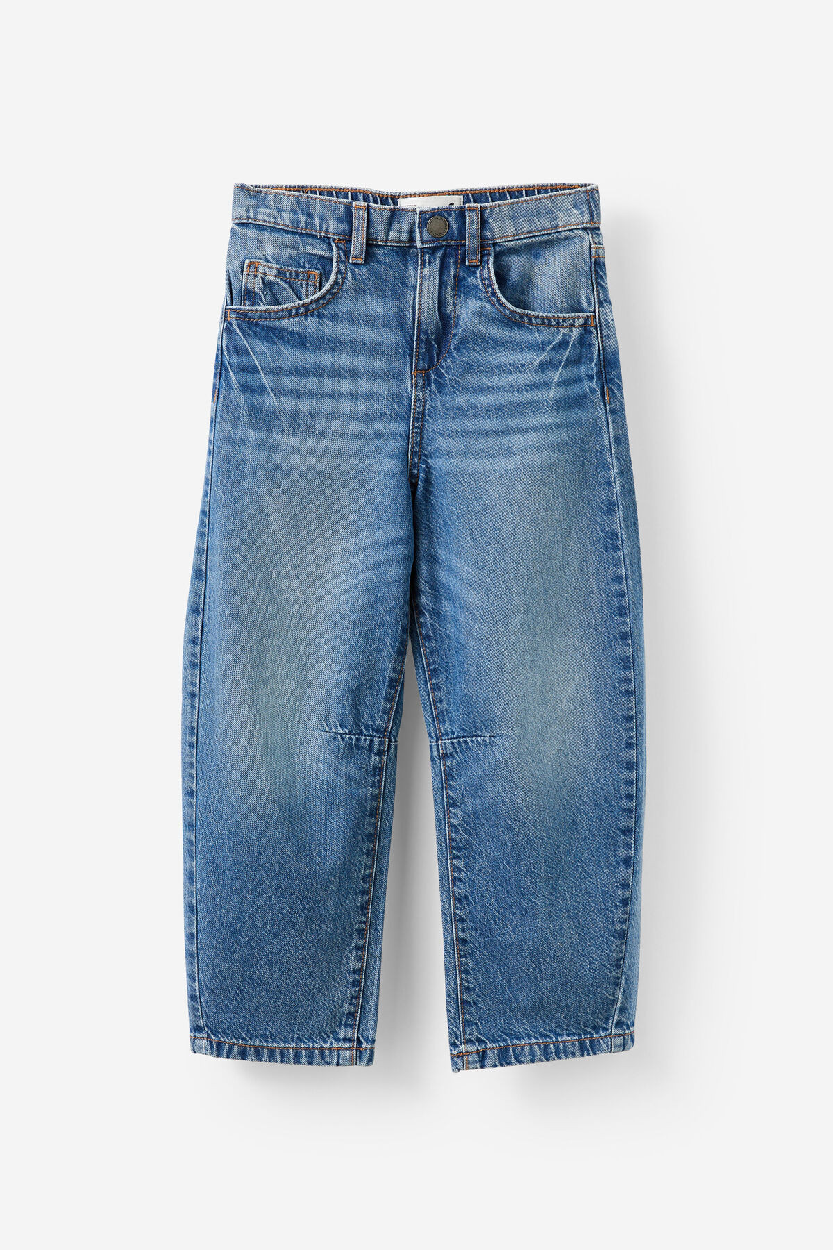 Unisex Barrel Leg Denim Jean | Cotton On (US)
