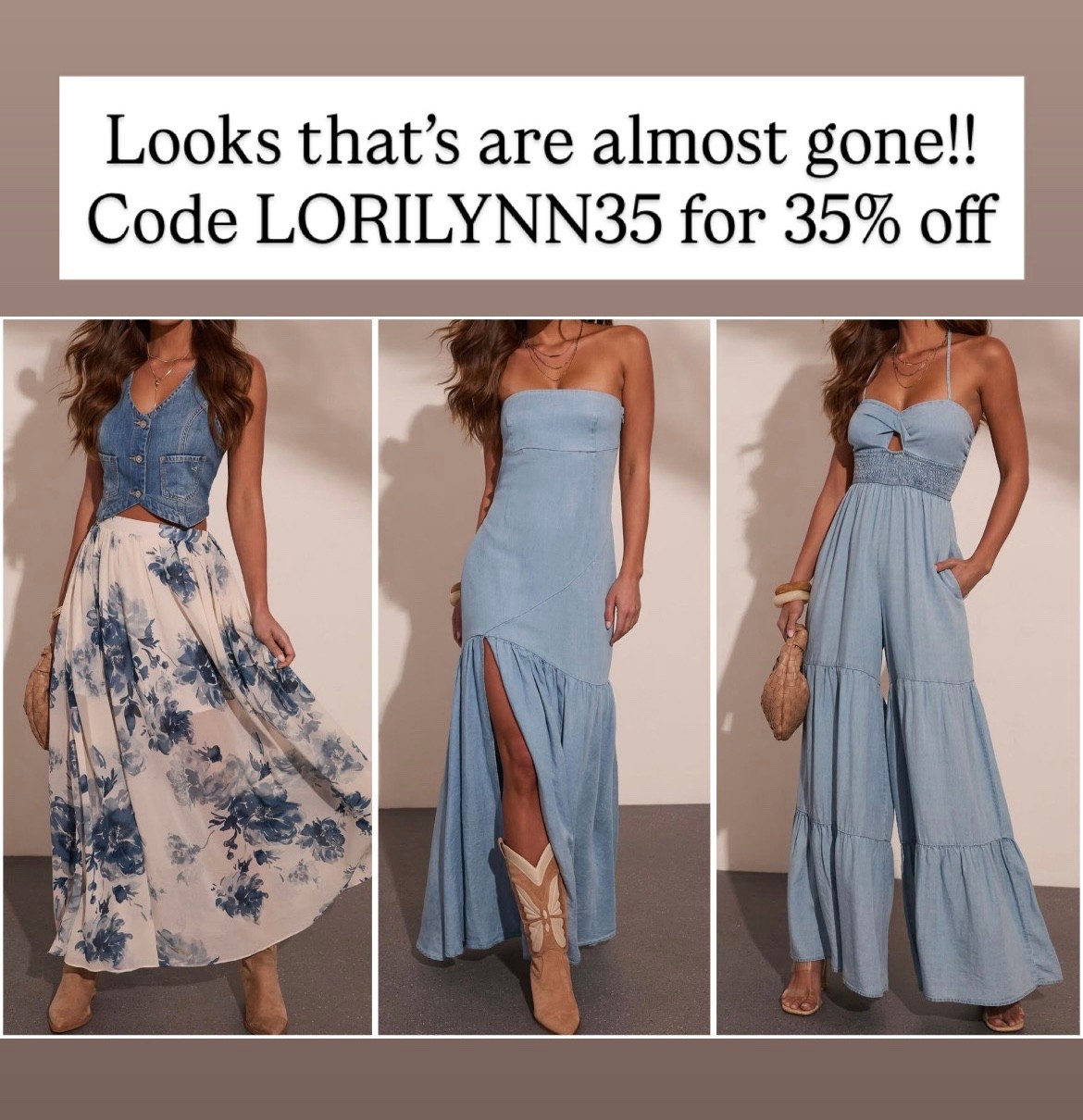 These are all gorgeous & selling out fast! Code LORILYNN35

#LTKSeasonal #LTKootd #LTKFestival