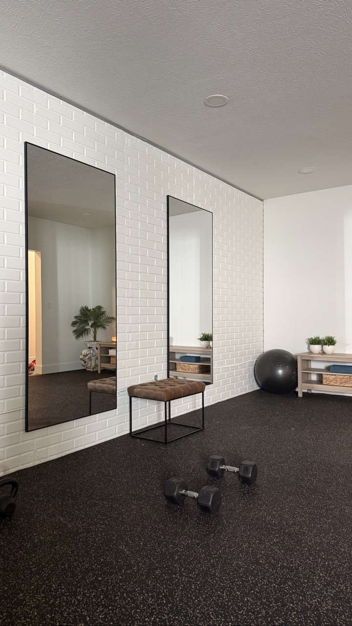 We finally finished our exercise space and I couldn’t be more thrilled.  We were very picky on the quality of flooring and went with @rubberflooringdirect direct and chose the Rubber Interlocking Tiles in black with 10% tan.  The quality of these tiles have far exceeded our expectations.  They are heavy and solid. 

Comment SHOP for a link and use code: SIMPLYNORTH15 for 15% off your oder.

#homegym #gymfloor #homeworkout #rubberflooringdirect #workoutflooring

#LTKHome #LTKfitnessgoals