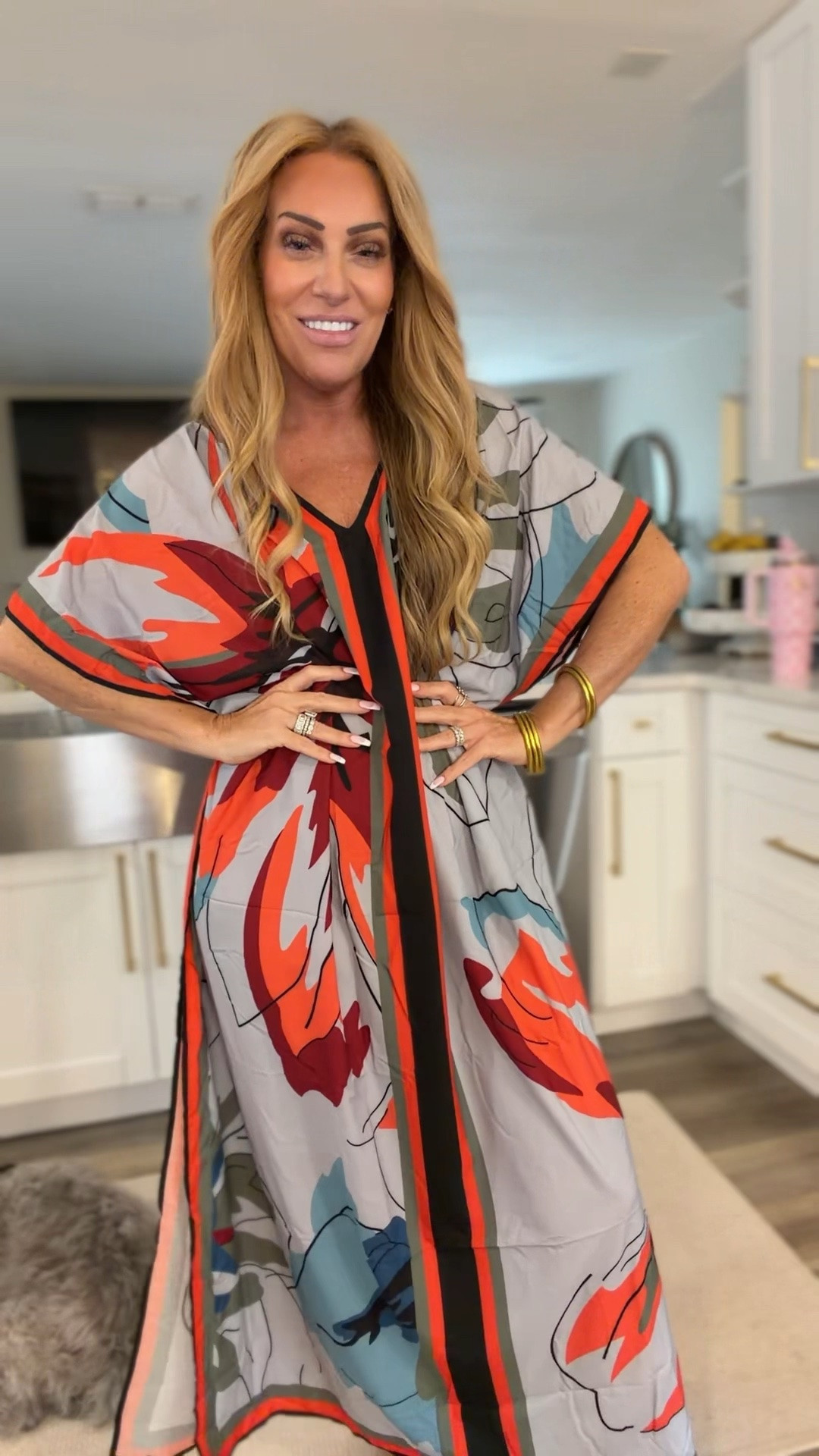 I’m convinced a good kaftan just makes you look expensive. This one is so good. Use as a beach cover up or dress.

#LTKTravel #LTKSwim #LTKSeasonal