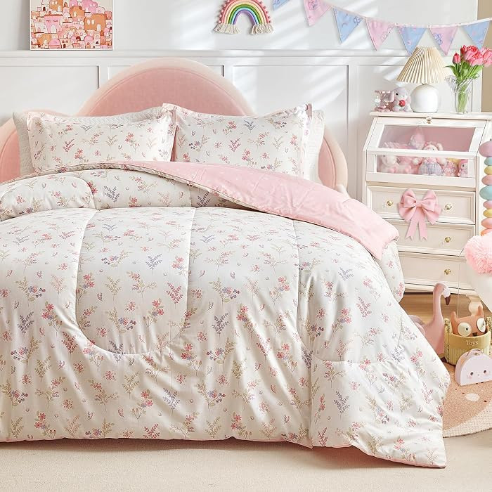 Joyreap Soft n Cozy Comforter Set for Girls | Amazon (US)