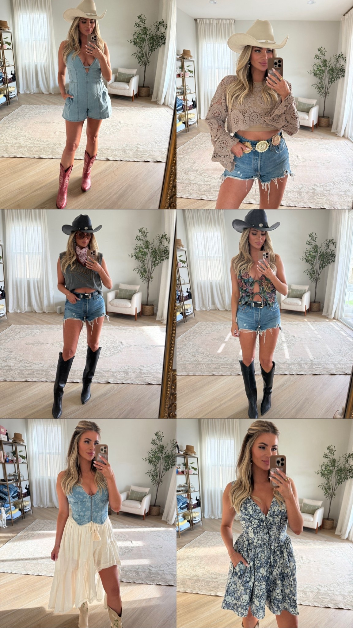 Roundup of all my favorite festival looks for stagecoach Coachella concerts etc from VICI! 
Wearing size small tops 
27 denim
Small skirt 
Small dress 


#LTKFestival