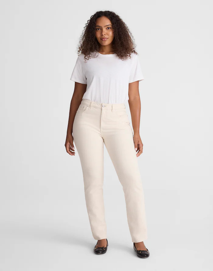 The Curvy Jules Slim-Straight Jean | Madewell