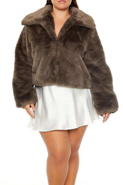 Plus Size Faux Fur Coat | Forever 21