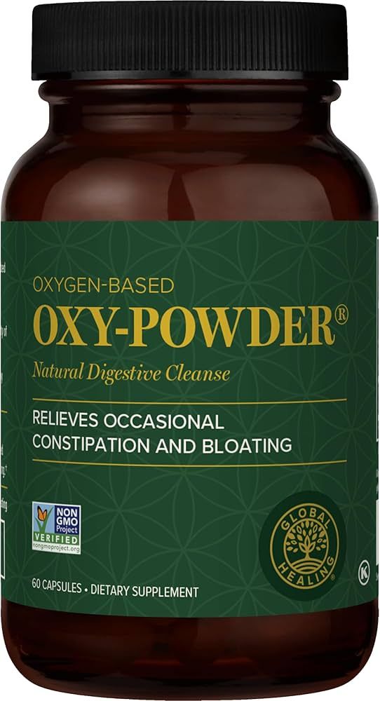 Global Healing Oxy-Powder Colon Cleanse, Constipation Relief for Women & Men, Magnesium Oxide Col... | Amazon (US)