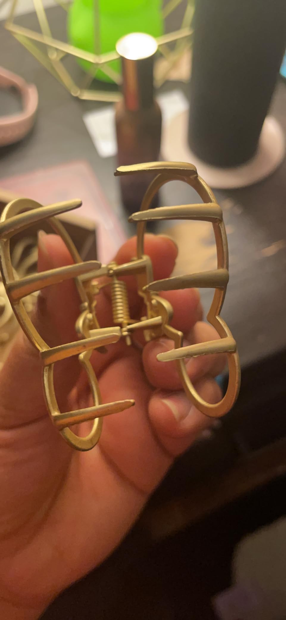 Purggy 3 Pack Large Metal Claw Clips for Mouse Ears Theme Party,Hair Clips for Mouse Ears Theme P... | Amazon (US)