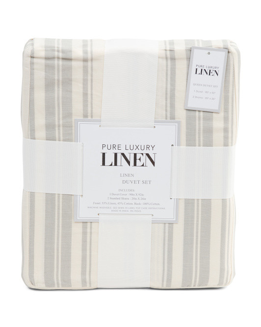 Stripe Duvet Set | TJ Maxx