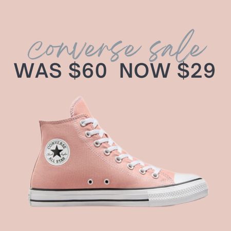 Converse sale was $60 now $29
Code: July40

#LTKSaleAlert #LTKShoeCrush #LTKSummerSales