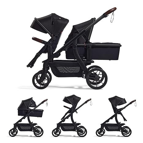 Momcozy ChangeGo Baby Stroller, Convertible Single-to-Double-to-Wagon Stroller with 23 Configurat... | Amazon (US)