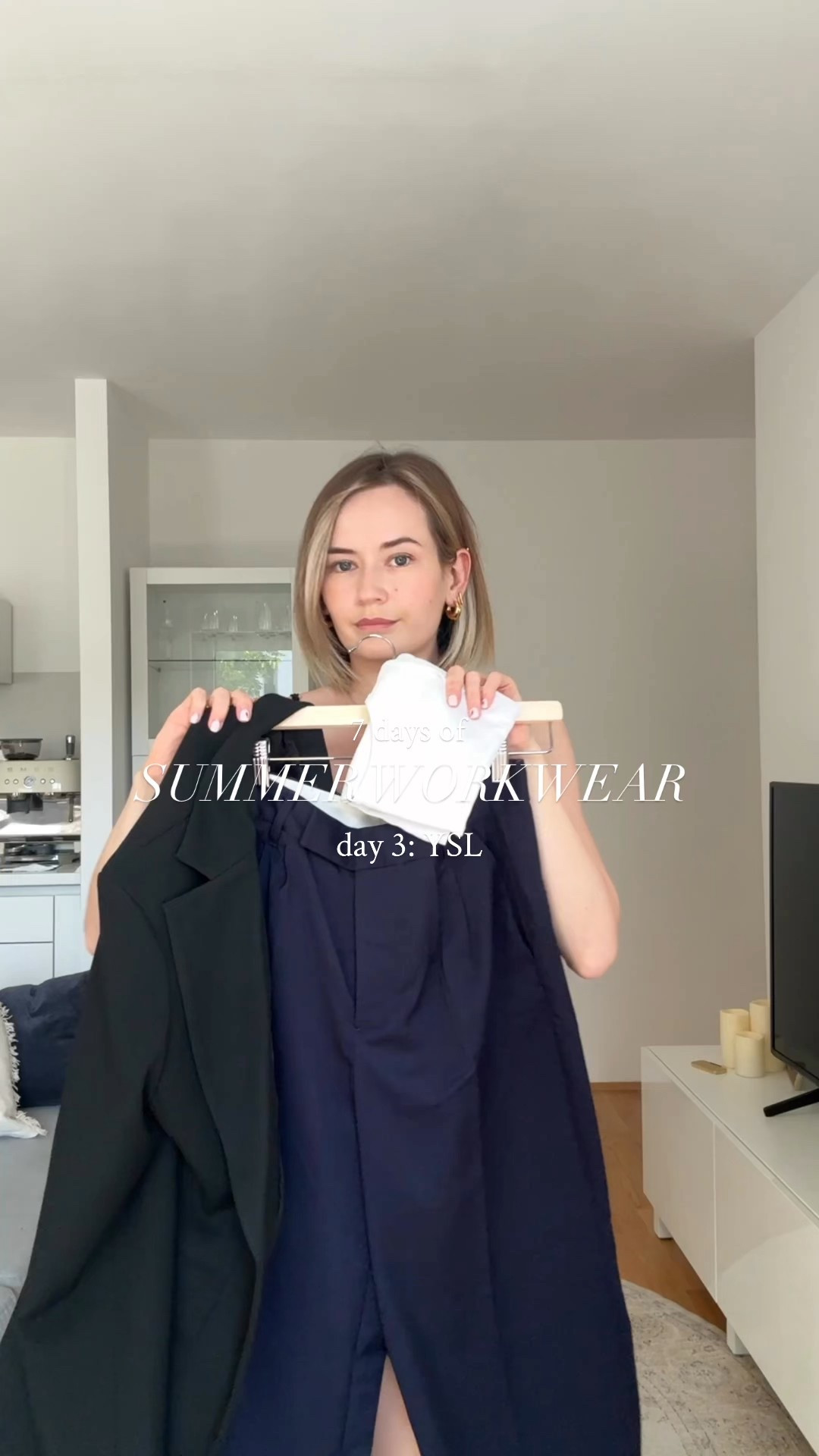 7 days of SUMMER WORKWEAR CHALLENGE ~ follow me on Insta for more @katemyandina 💡

#tallierterblazer #blauehose #klassischehose #klassischelooks #bürolooks #bürooutfits #whitetop #ysl #yslmood #officelooks #officesummerlooks #bürosommer #weitehose

#LTKeurope #LTKworkwear #LTKdeutschland