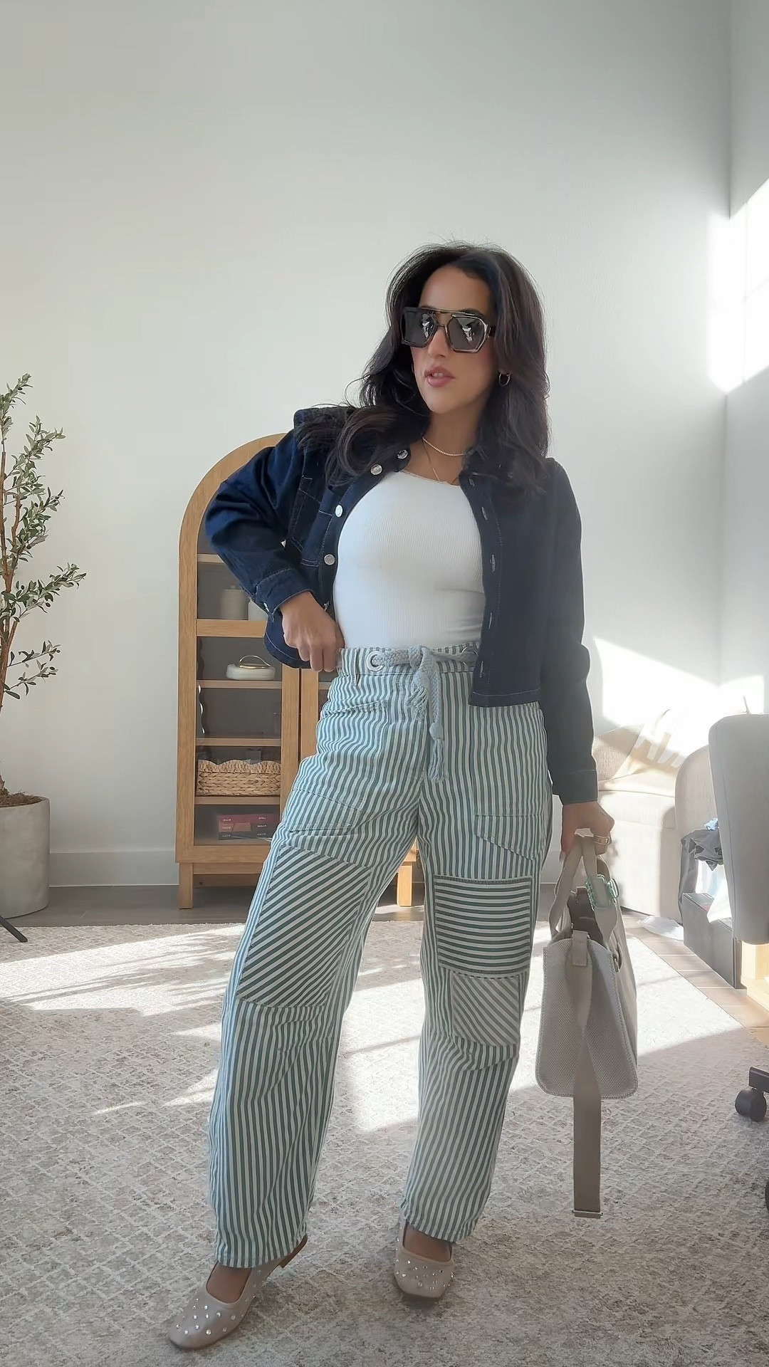 Casual spring outfit. Jacket size small, pants (sized down) 25, top small 

Petite style, spring fashion, casual outfit, free people, Zara 

#LTKParties #LTKStyleTip #LTKPetite
