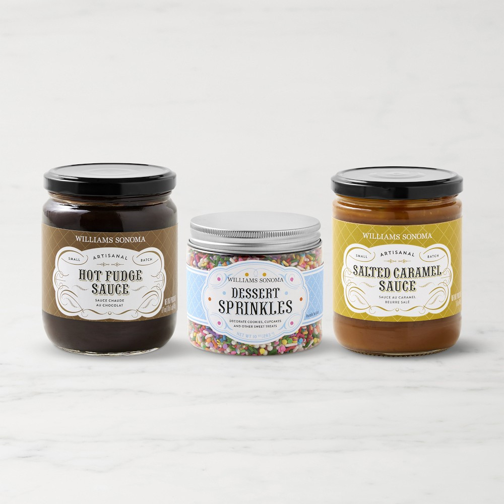 Williams Sonoma Sundae Toppings Kit | Williams-Sonoma