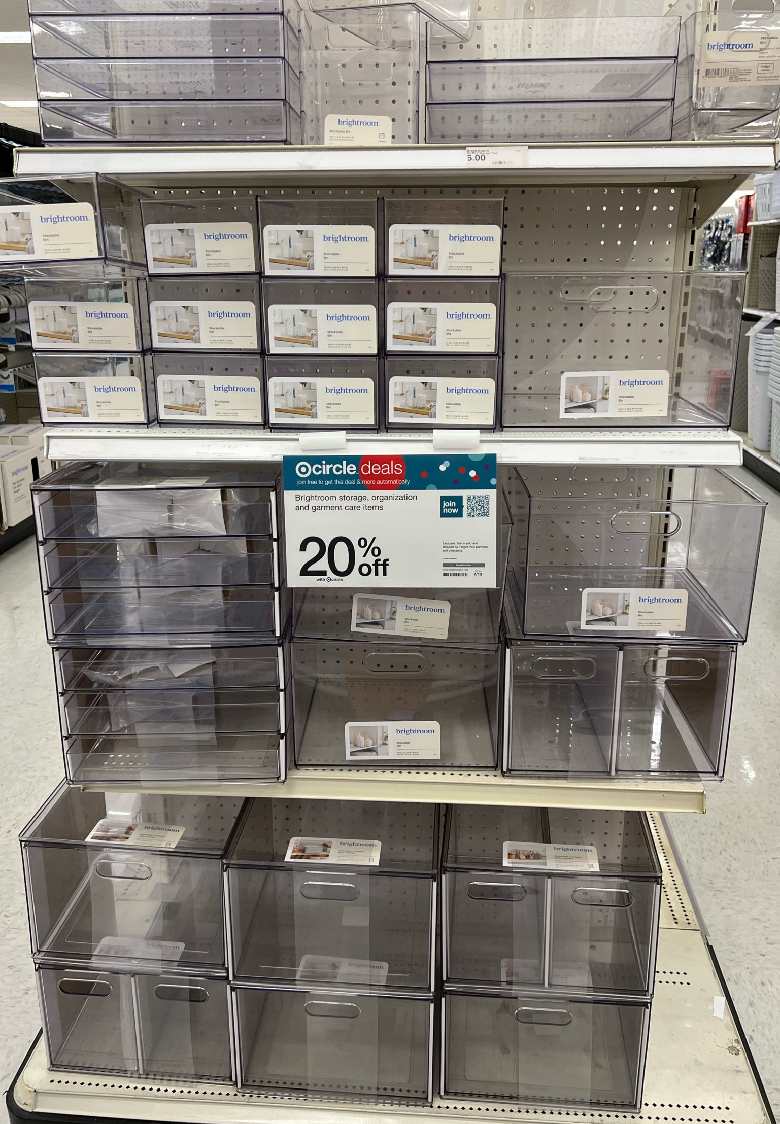 Brightroom Clear Storage Bin sale! 20% off with Target Circle. So many sizes! Perfect for bathroom drawers, closets, pantry, etc. #drawerorganizer #pantryorganization #closetorganizer #makeuporganizer #clearbasket

#LTKSaleAlert #LTKHome #LTKSummerSales