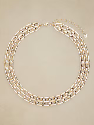 Watch Chain Collar Necklace | Banana Republic Factory