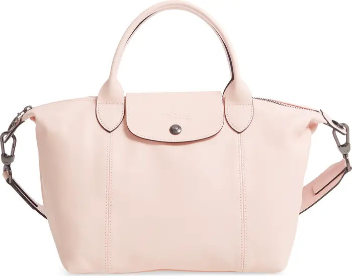 Longchamp Le Pliage Cuir Leather Shoulder Bag | Nordstrom | Nordstrom