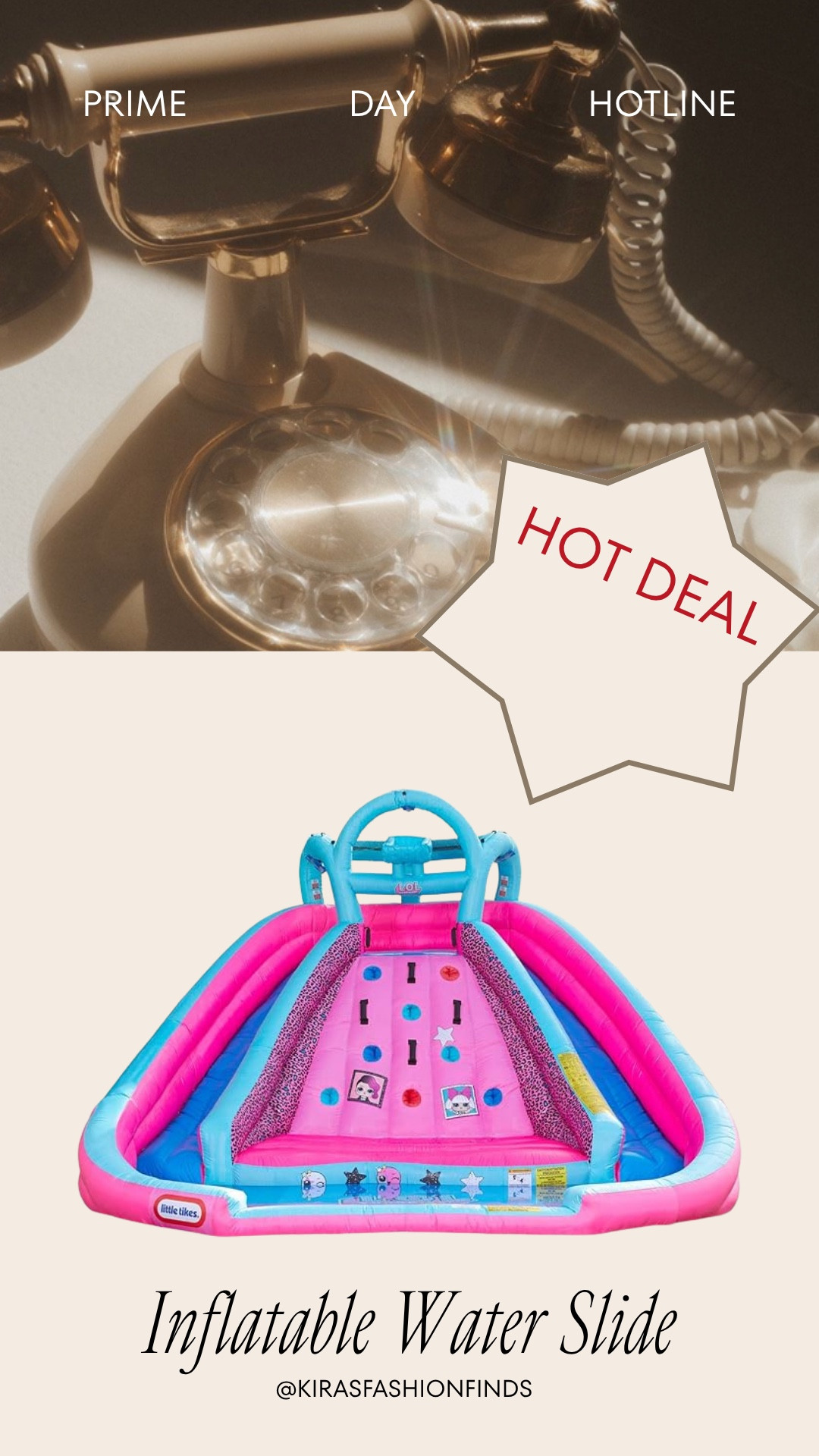 ☎️ PRIME DAY HOTLINE ☎️

Today's hot deal is too good to miss 🔥✨

Scroll shop before the price changes!

#LTKmomlife #LTKSaleAlert #LTKKids