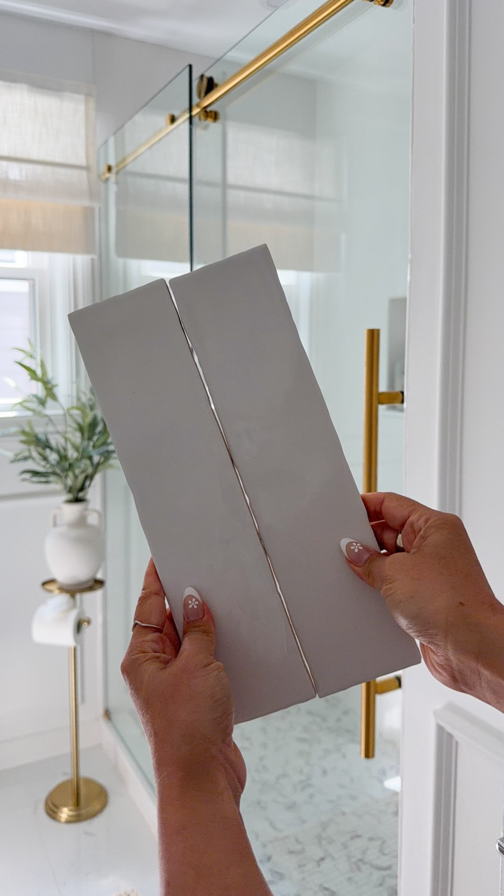 I finally found the perfect glossy zellige look for less and it gave our bathroom reno the upgrade it deserved. The texture, the shine, the way it catches the light… absolutely stunning. 10/10 recommend. ✨🤍

Save this for your next bathroom renovation inspo!

#ZelligeTile #LookForLess #BathroomReveal #TileInspo #BathroomRemodel

#LTKSaleAlert #LTKHome