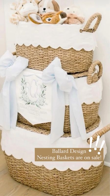 Ballard Design Nesting Baskets are on sale!!!🚨


#LTKhome #LTKbump #LTKsalealert