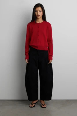 BUTTON UP CARDIGAN Flan / Small | OAK + FORT