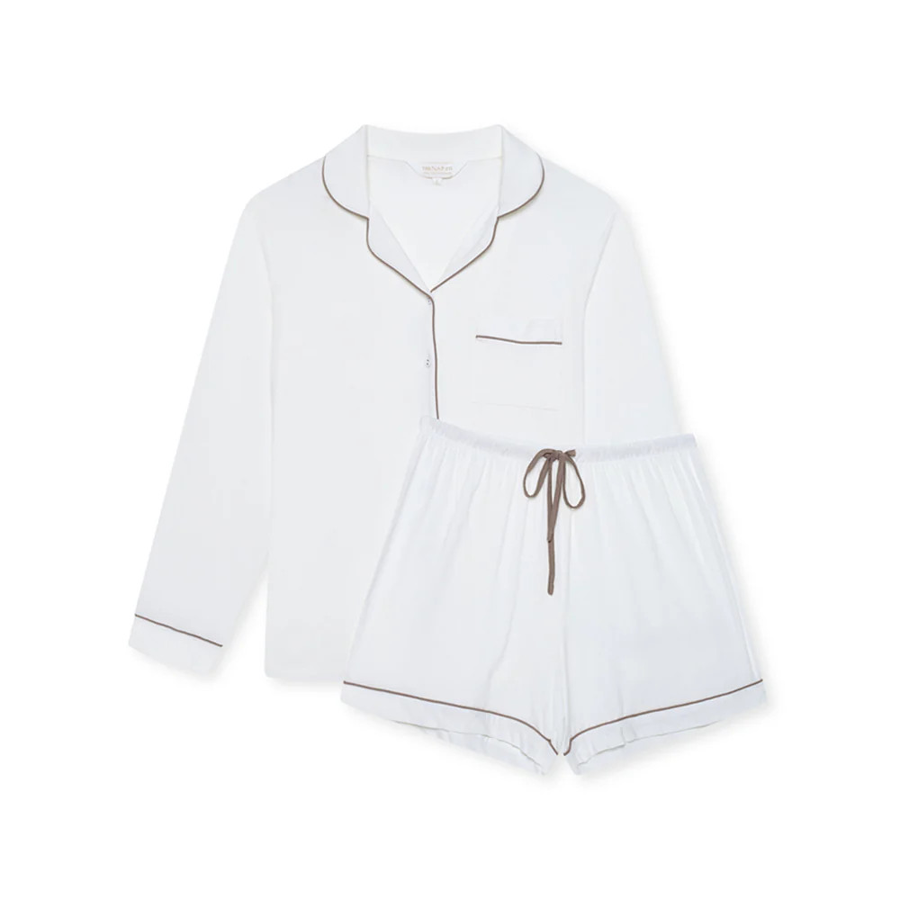 Stretch Short Set - Dove | The NAP Co