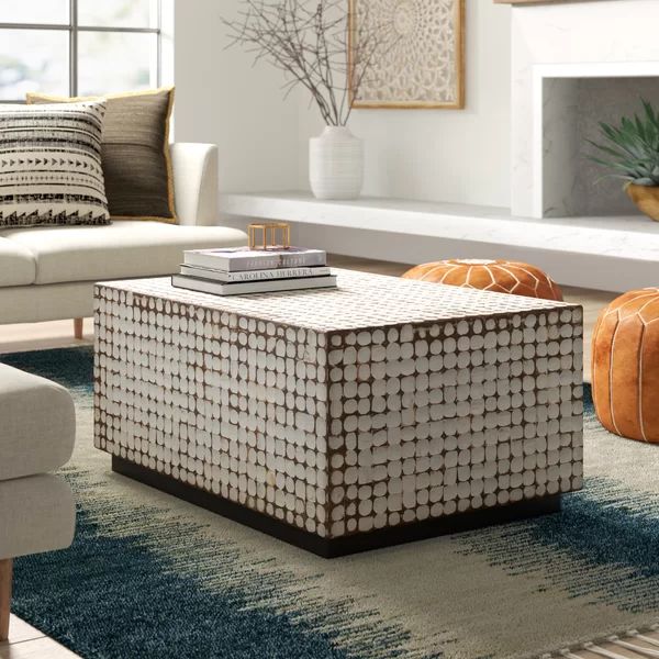 Solid Wood Block Coffee Table | Wayfair North America