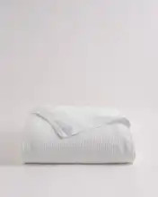 Organic Ribbed Cotton Coverlet | Quince