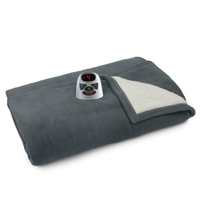 Microplush with Sherpa Electric Blanket - Biddeford Blankets | Target