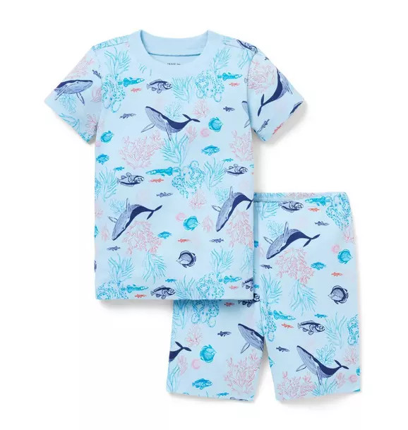 Organic Cotton Sea Friends Short Pajama | Janie and Jack