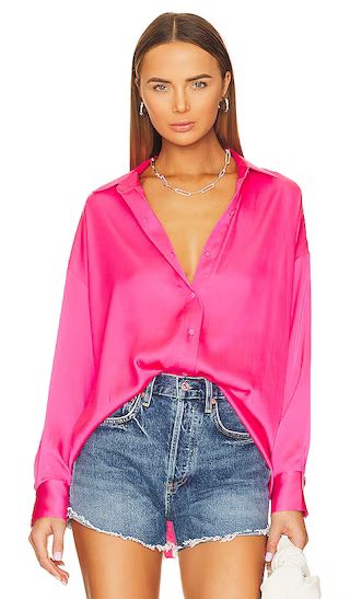 the Smooth Ex-boyfriend Shirt in Pink Peacock | Revolve Clothing (Global)
