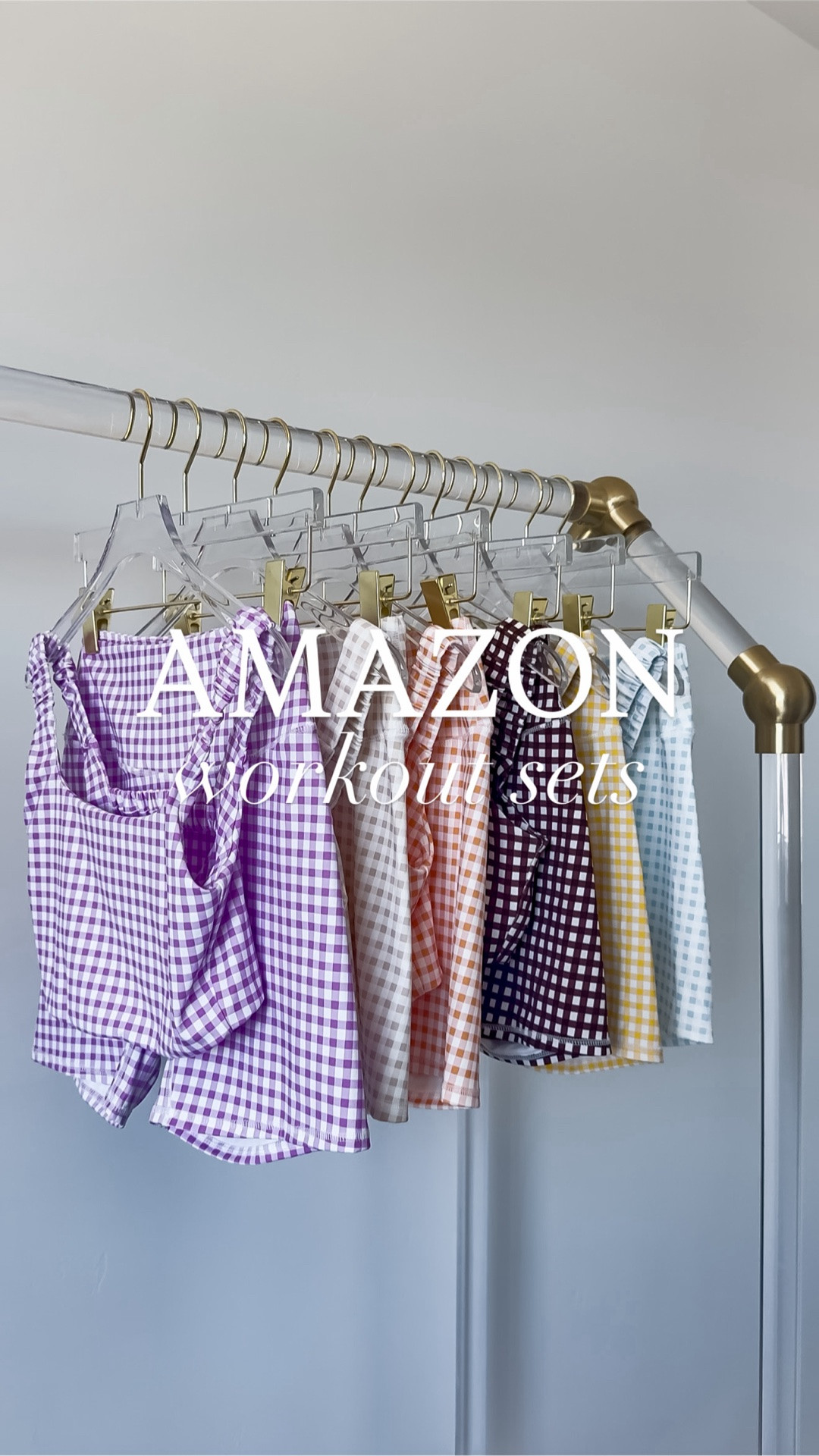 We can’t get enough of these adorable gingham workout sets from Amazon! So many pretty color options! 🌼🩵👟


#thesistershoppers #summertofall #amazonfashion #ginghamset #amazonworkoutset @amazon

#LTKHome #LTKActive #LTKdayinmylife
