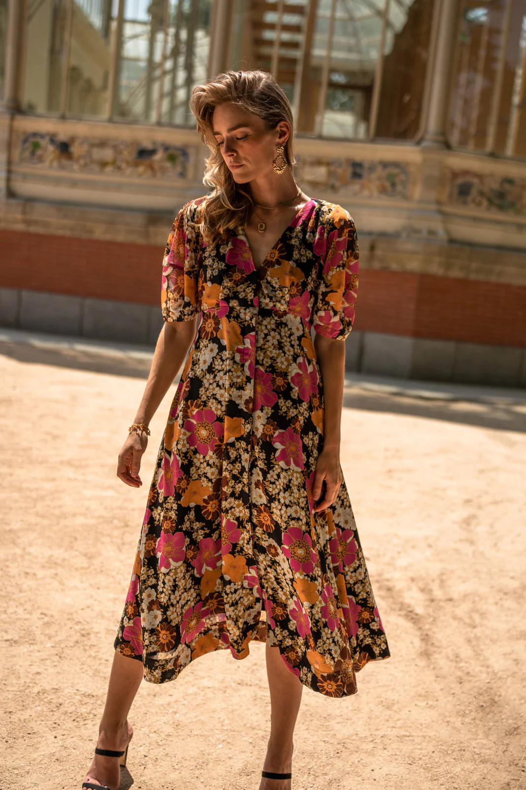Aubree Floral Dress - böhme | Böhme US