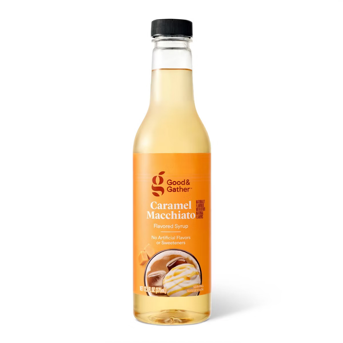 Caramel Macchiato Naturally Flavored with Other Natural Flavors Flavored Syrup - 12.7 fl oz - Goo... | Target