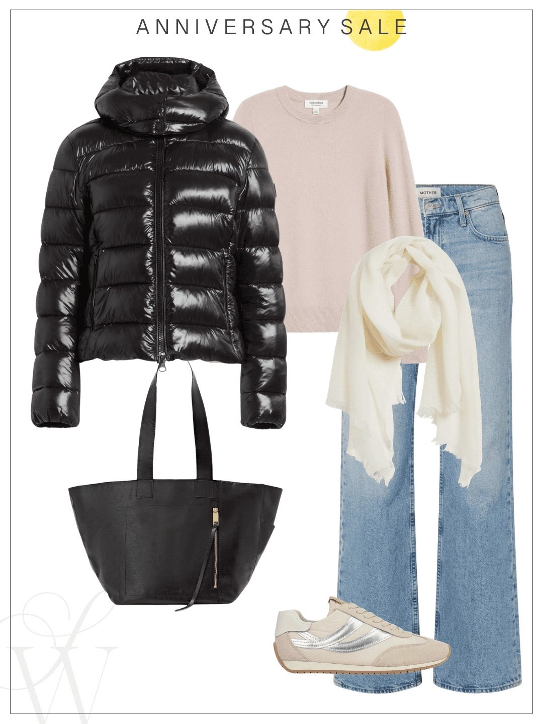 One of the best investments to make during the Nordstrom Anniversary Sale is a good coat! I love this new quilted puffer jacket🤍 Everything on sale right now, including these mother jeans I love and this Nordstrom Cashmere crewneck! They always sell out so fast 🌟

#LTKSaleAlert #LTKootd #LTKSeasonal