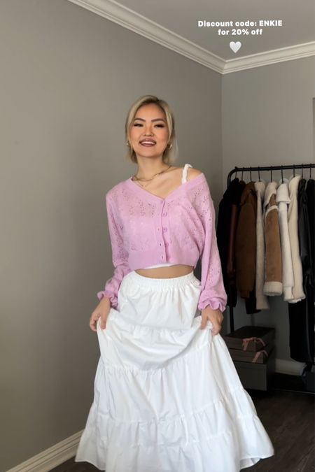 Spring outfit inspo from Princess polly 
Top size: S/M 
Skirt size: US 2

#springoutfits #skirts #princesspolly

#LTKSeasonal #LTKstyletip #LTKSpringSale