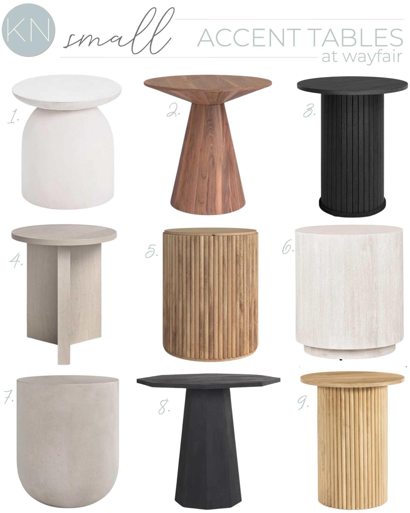 It’s easy to make a small upgrade with a major impact by adding any one of these small accent tables to your home. I love pieces that can be moved around and these small tables are versatile enough to use in a living room, bedroom or sitting area. home decor bedroom decor Wayfair find black table fluted table cocktail table white accent table

#LTKStyleTip #LTKSaleAlert #LTKHome