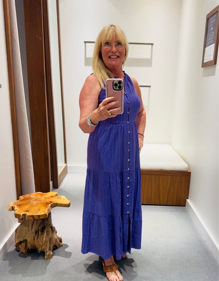 I love the color of this Maxi Dress! It is universally flattering! vacation outfit, travel outfit, summer outfit  

#LTKtravel #LTKover40