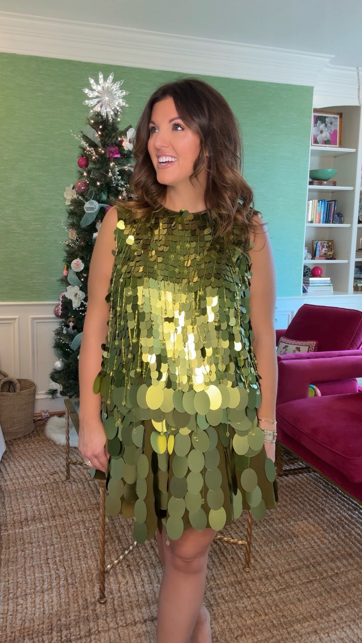 how amazing is this dress for NYE?? 

currently 20% off & wearing a size 12, although pretty roomy so could’ve sized down to a 10 

#LTKHoliday #LTKootd #LTKMidsize