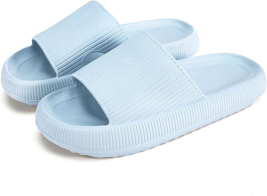 rosyclo Cloud Slippers for Women and Men, Pillow House Slippers Shower Shoes Indoor Slides Bathro... | Amazon (US)