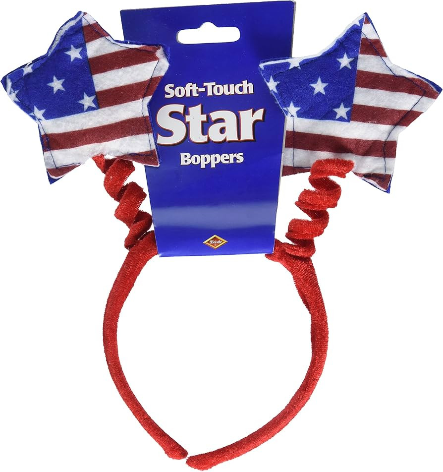 Patriotic Star Boppers (stars & stripes design) Party Accessory (1 count) (1/Pkg) | Amazon (US)